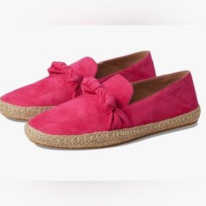 COLE HAAN Loafer Pink Knotted Espadrille 9B